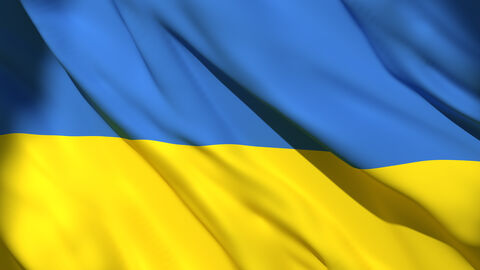 Ukrainische Flagge