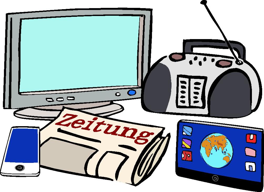 Geräte und MEdien. Zum Lesen, zum Anhören, zum Angucken.